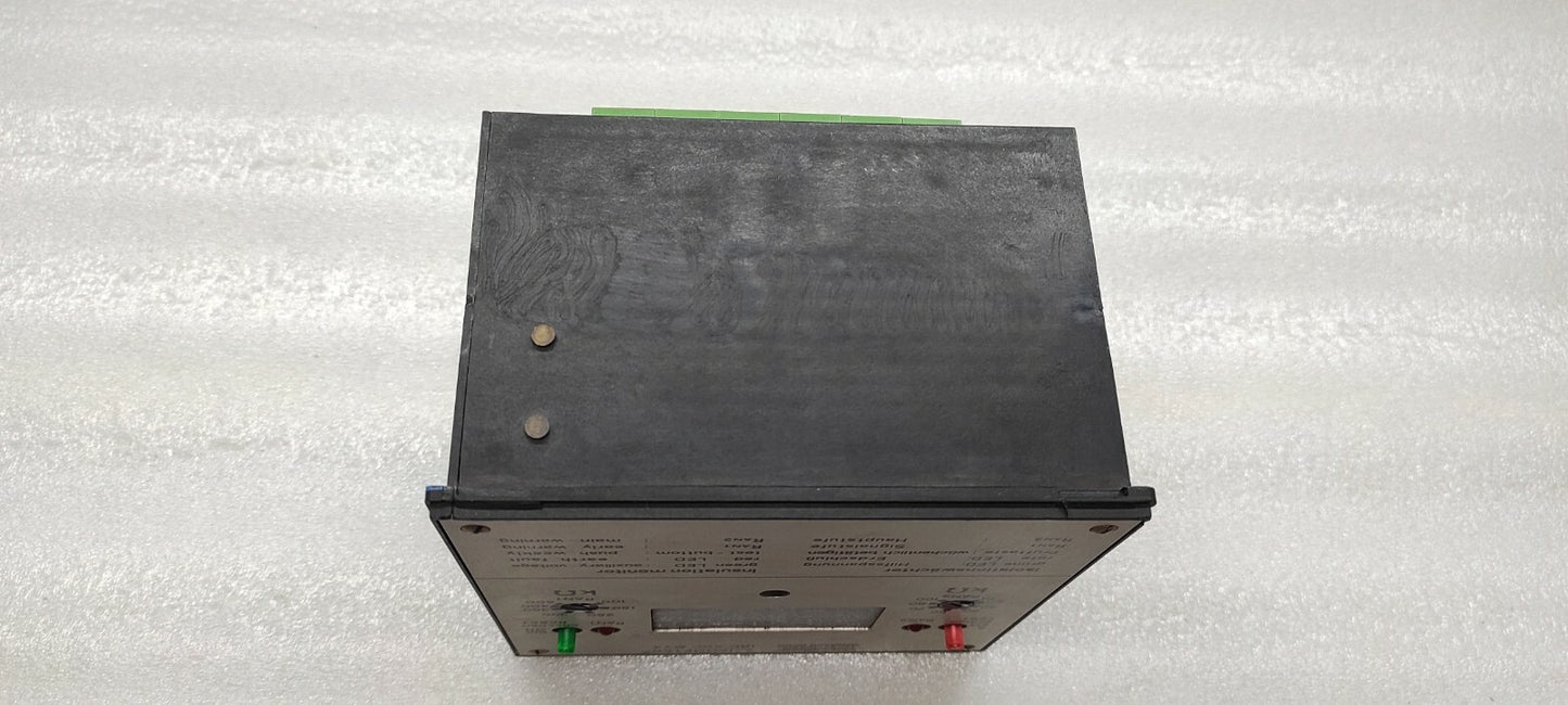BENDER IRD-800-MYX A-ISOMETER 984666 INSULATION MONITOR 220V 5A 1100VA