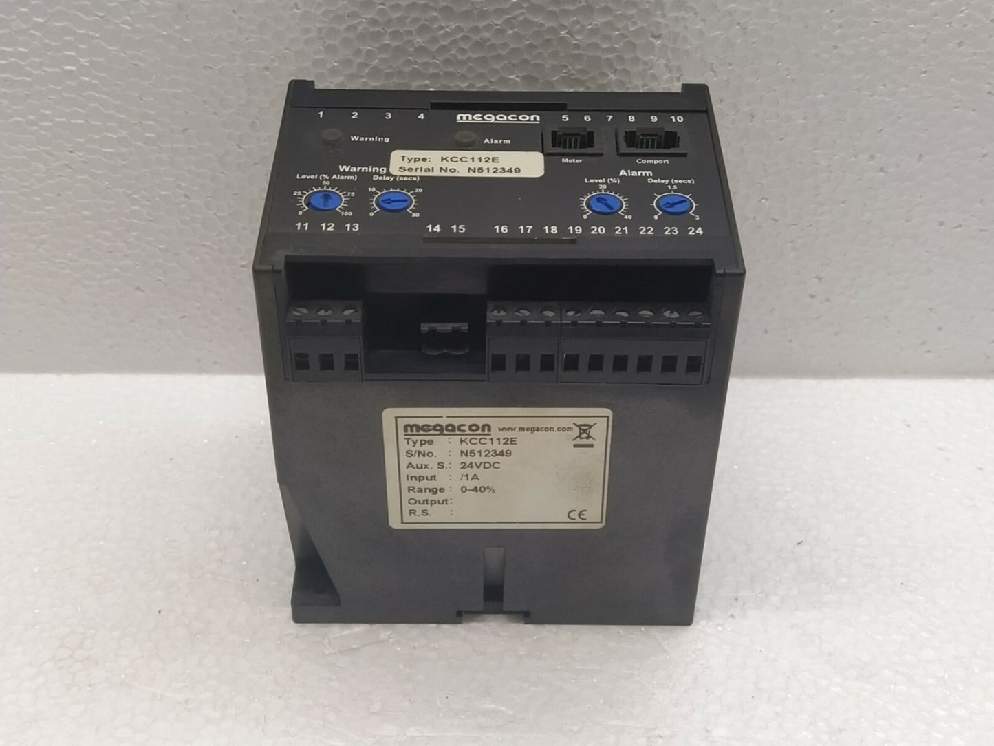 Megacon KCC112E Current Differential Guards 24V DC 1A