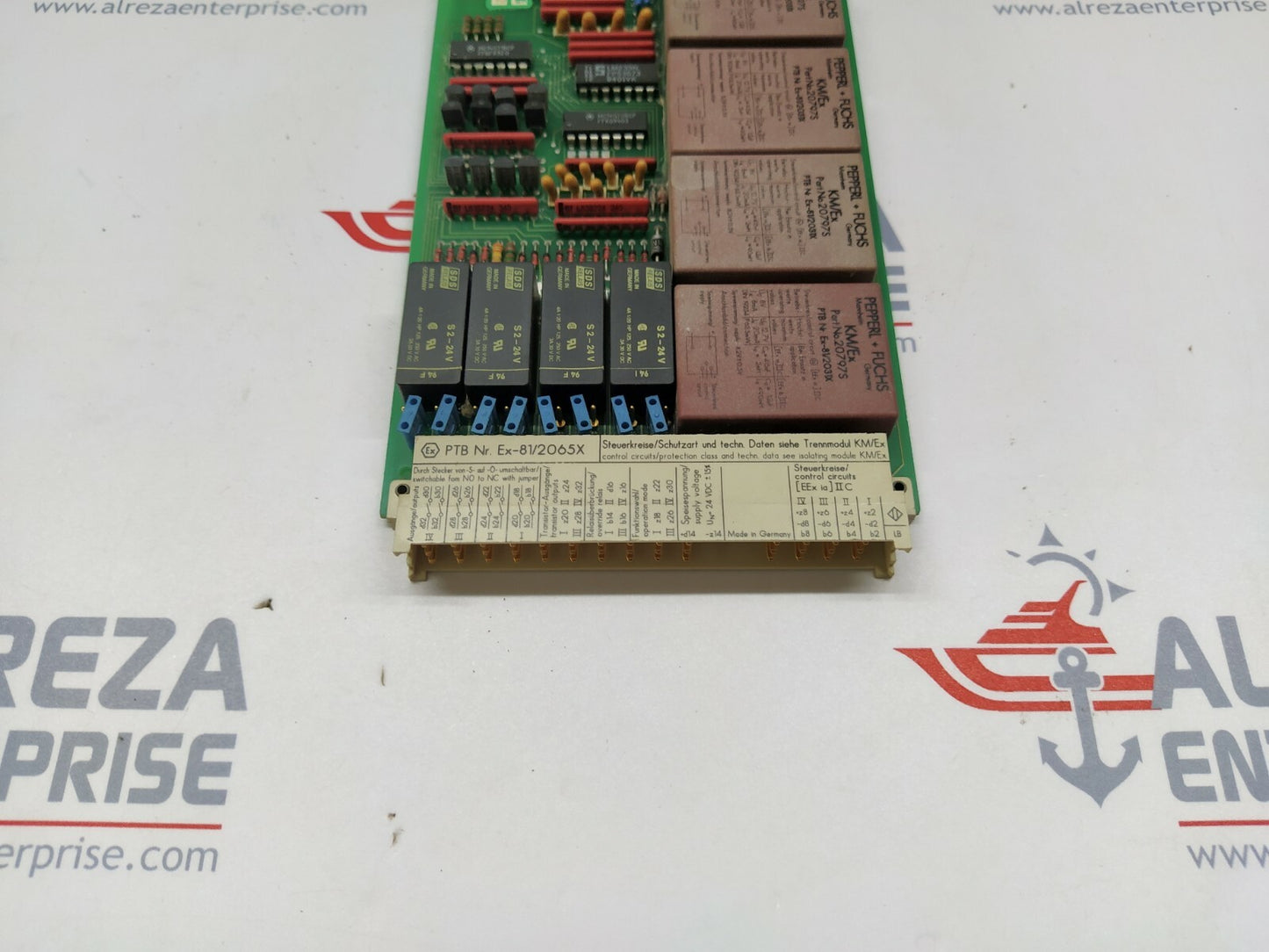 PEPPERL + FUCHS EG4-R SWITCH AMPLIFIER 07219