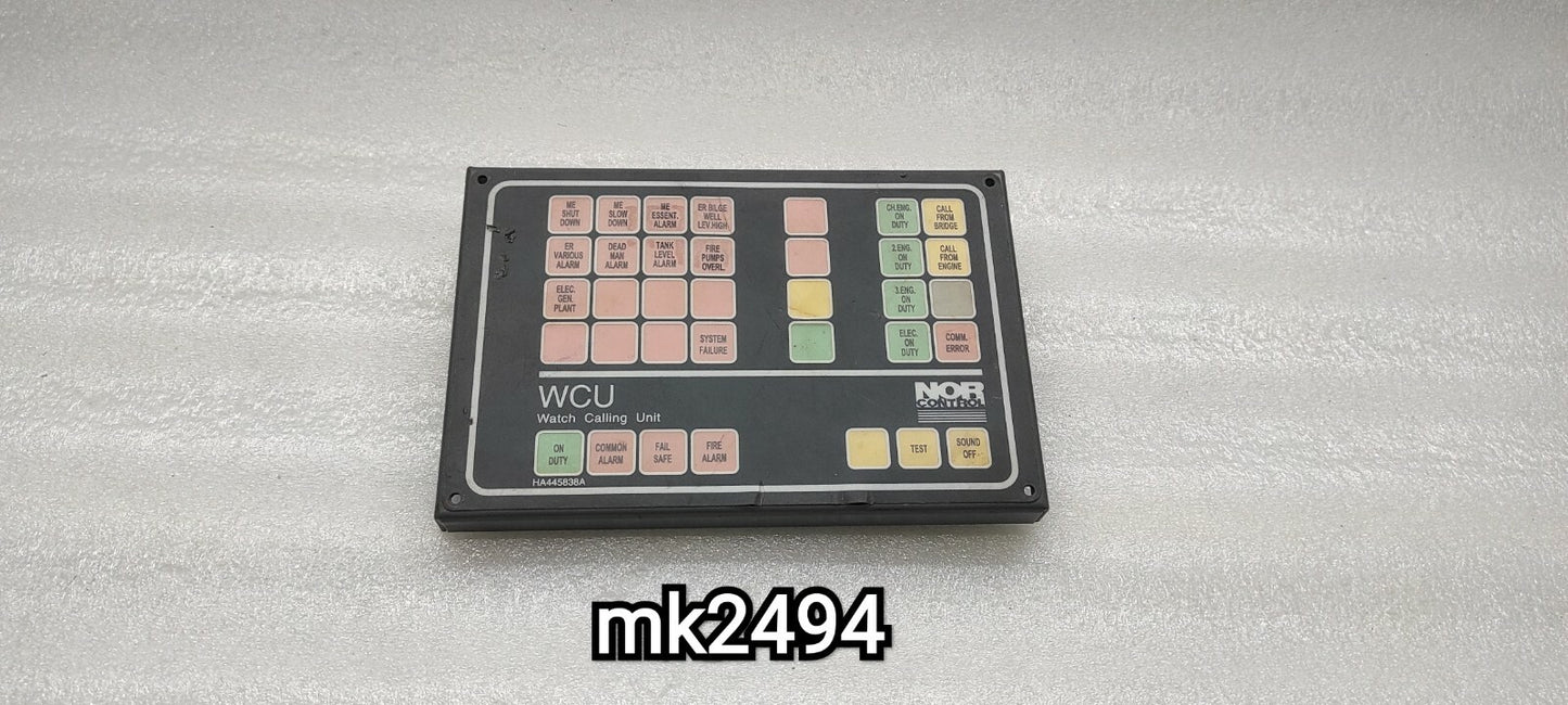 NOR CONTROL HA445838A WCU WATCH CALLING UNIT