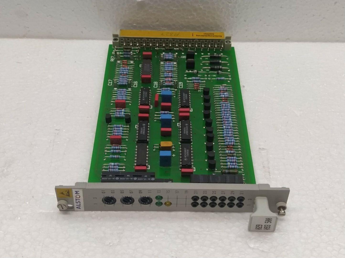 ALSTOM 029.093 500 LOGIC THYR BREA PCB Sam Electronics 029 093 500