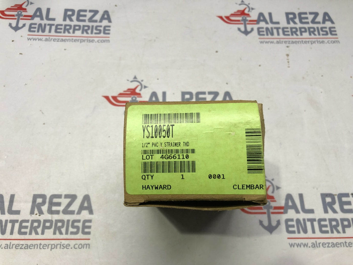 HAYWARD YS10050T 1/2" PVC Y-STRAINER THREADED LOT OF 2 UNIT