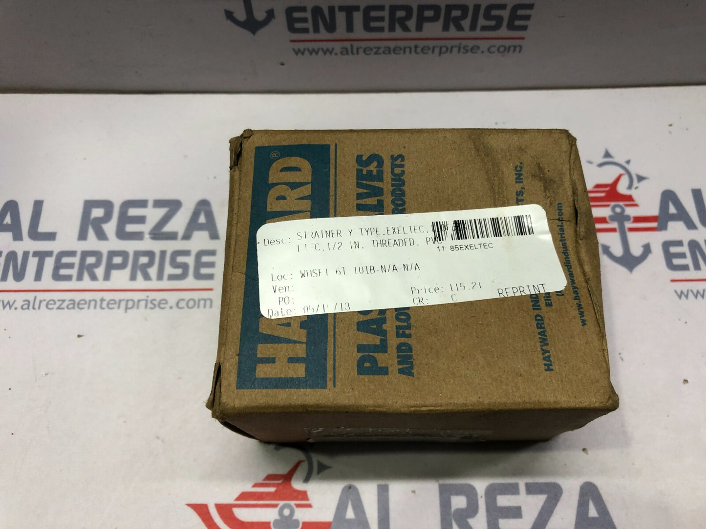HAYWARD YS10050T 1/2" PVC Y-STRAINER THREADED LOT OF 2 UNIT