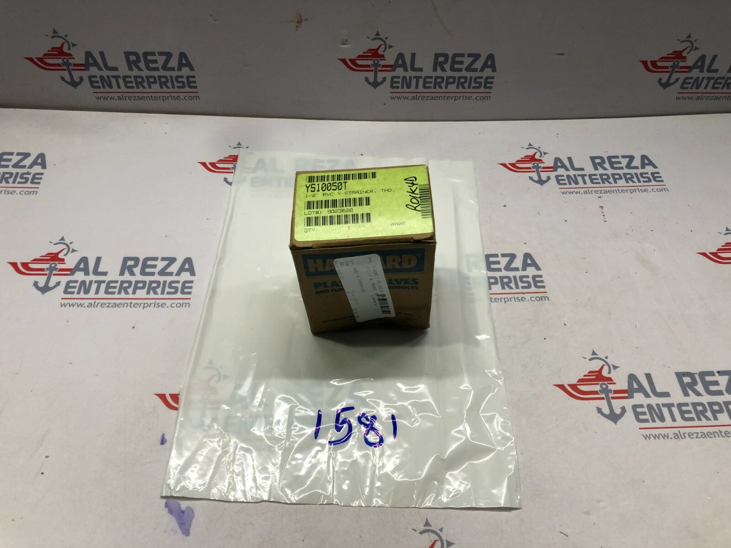 HAYWARD YS10050T 1/2" PVC Y-STRAINER THREADED LOT OF 2 UNIT