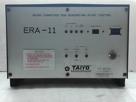 TAIYO ERA-11 MICRO COMPUTER FOR GENERATING PLANT CONTROL