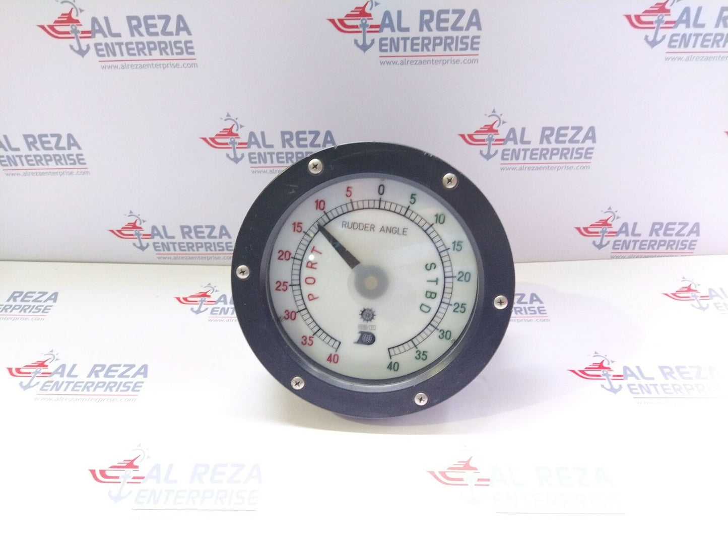 RUDDER ANGLE PORT TO STBD STAR BOARD SIDE 0-40