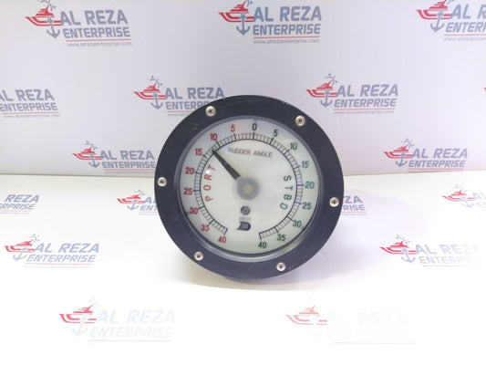 RUDDER ANGLE PORT TO STBD STAR BOARD SIDE 0-40