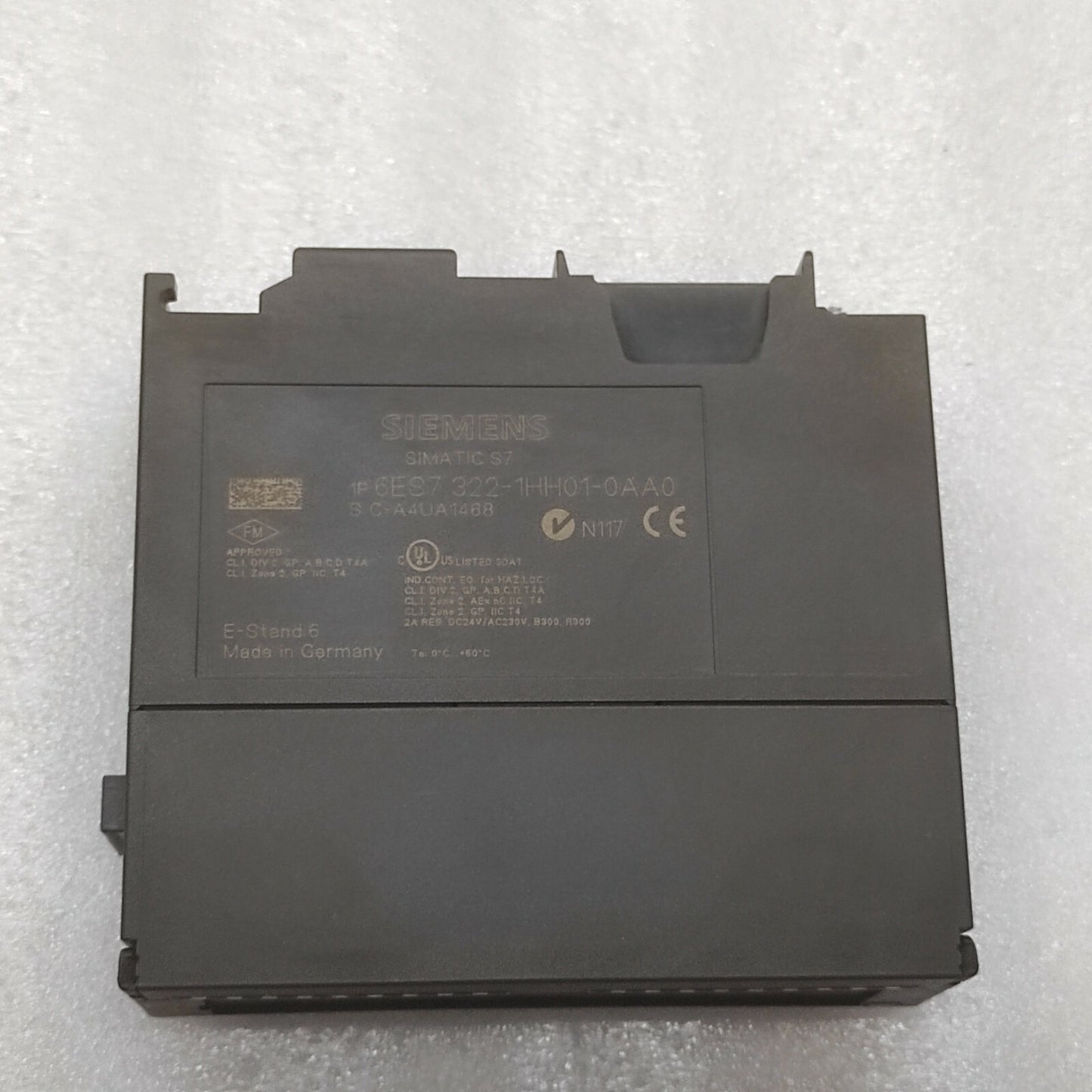 SIEMENS 6ES7 322-1HH01-0AA0 INPUT MODULE