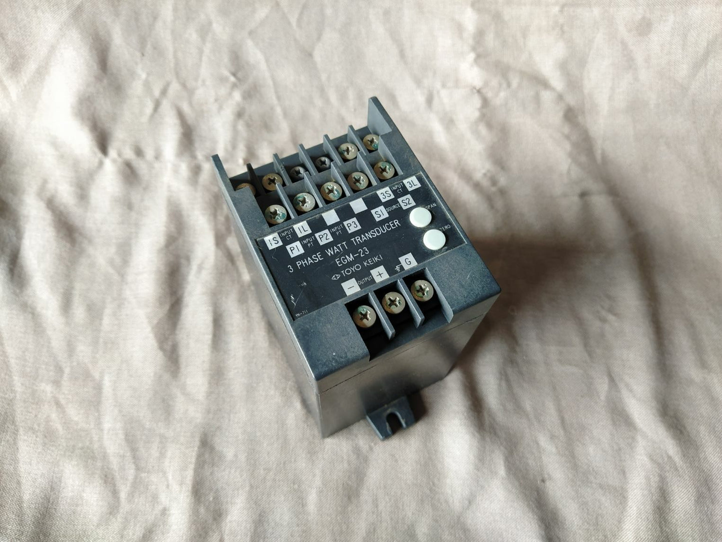 Toyo Keiki EGM-23 3-Phase Watt Transducer