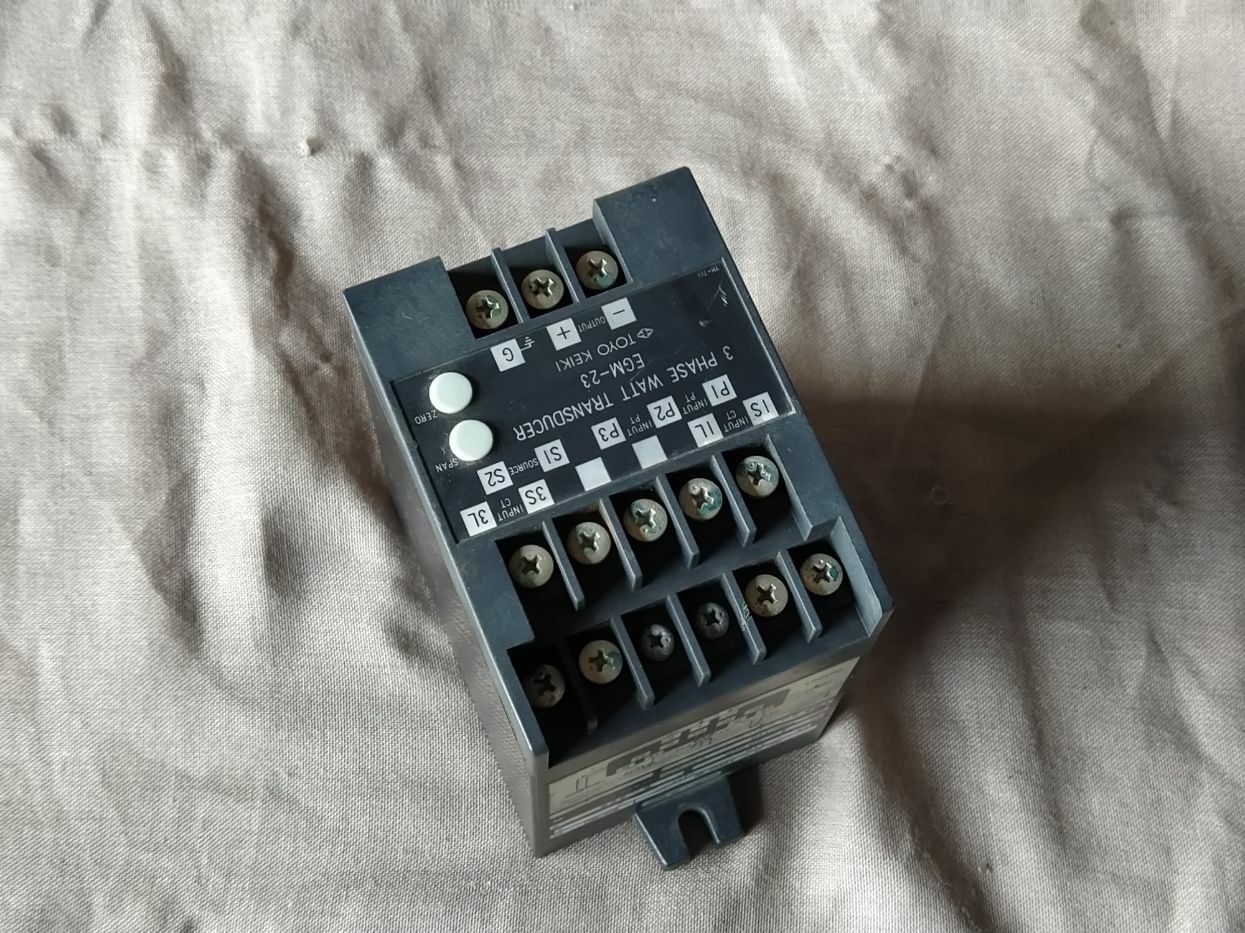 Toyo Keiki EGM-23 3-Phase Watt Transducer