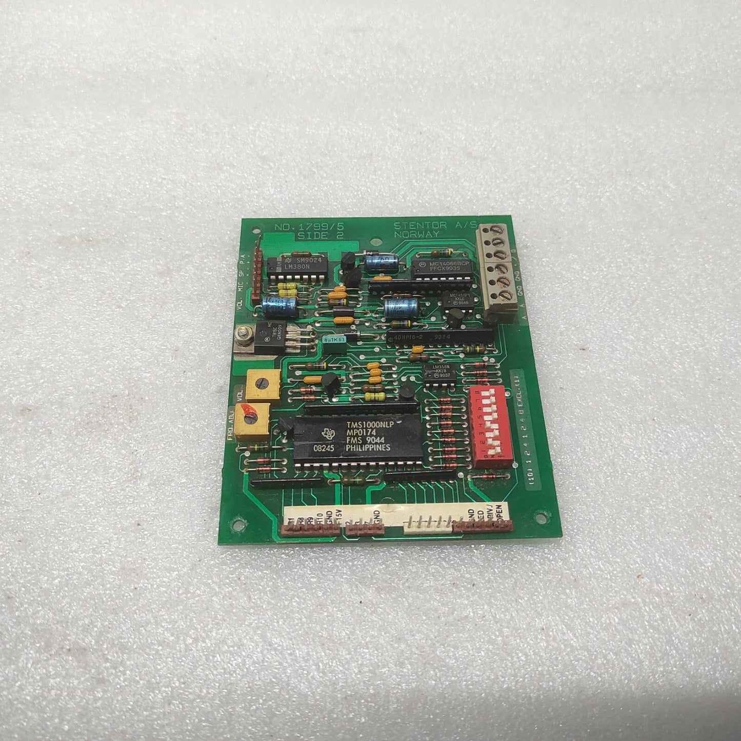STENTOR 1799/5 PCB 15400108