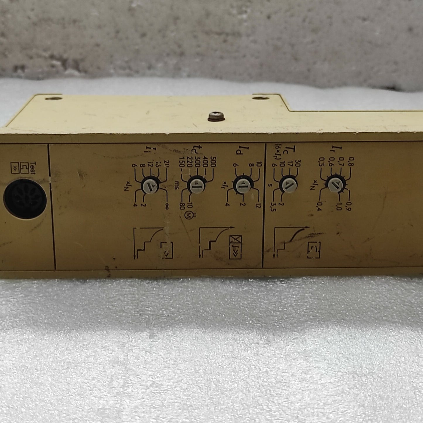 SIEMENS 3WX3141-3JB02 OVER CURRENT RELEASE TRIP UNIT WITH GROUND FAULT