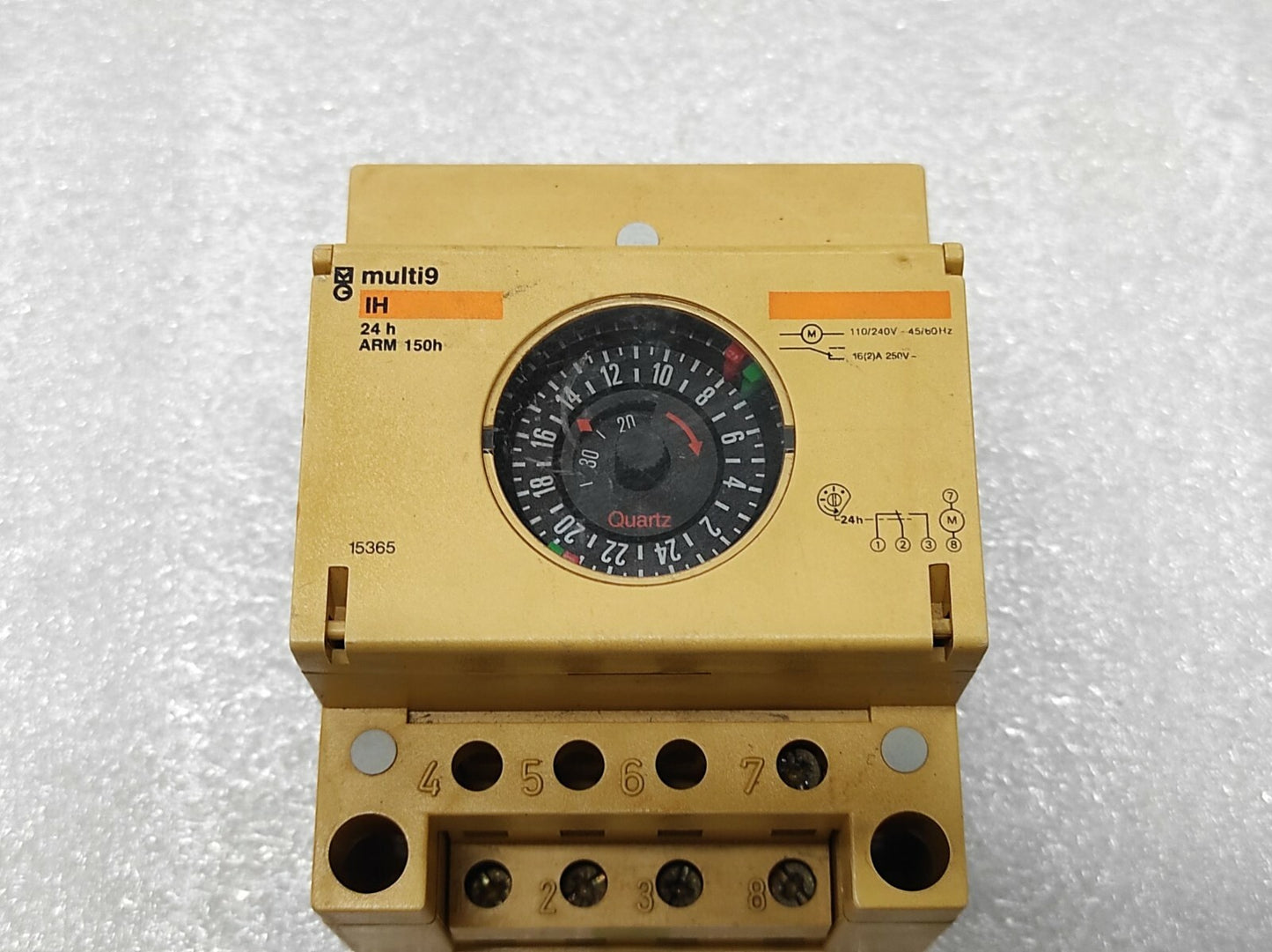 SE 15365 MULTI9 MECHANICAL SWITCH 24H ARM 150H 100-240V