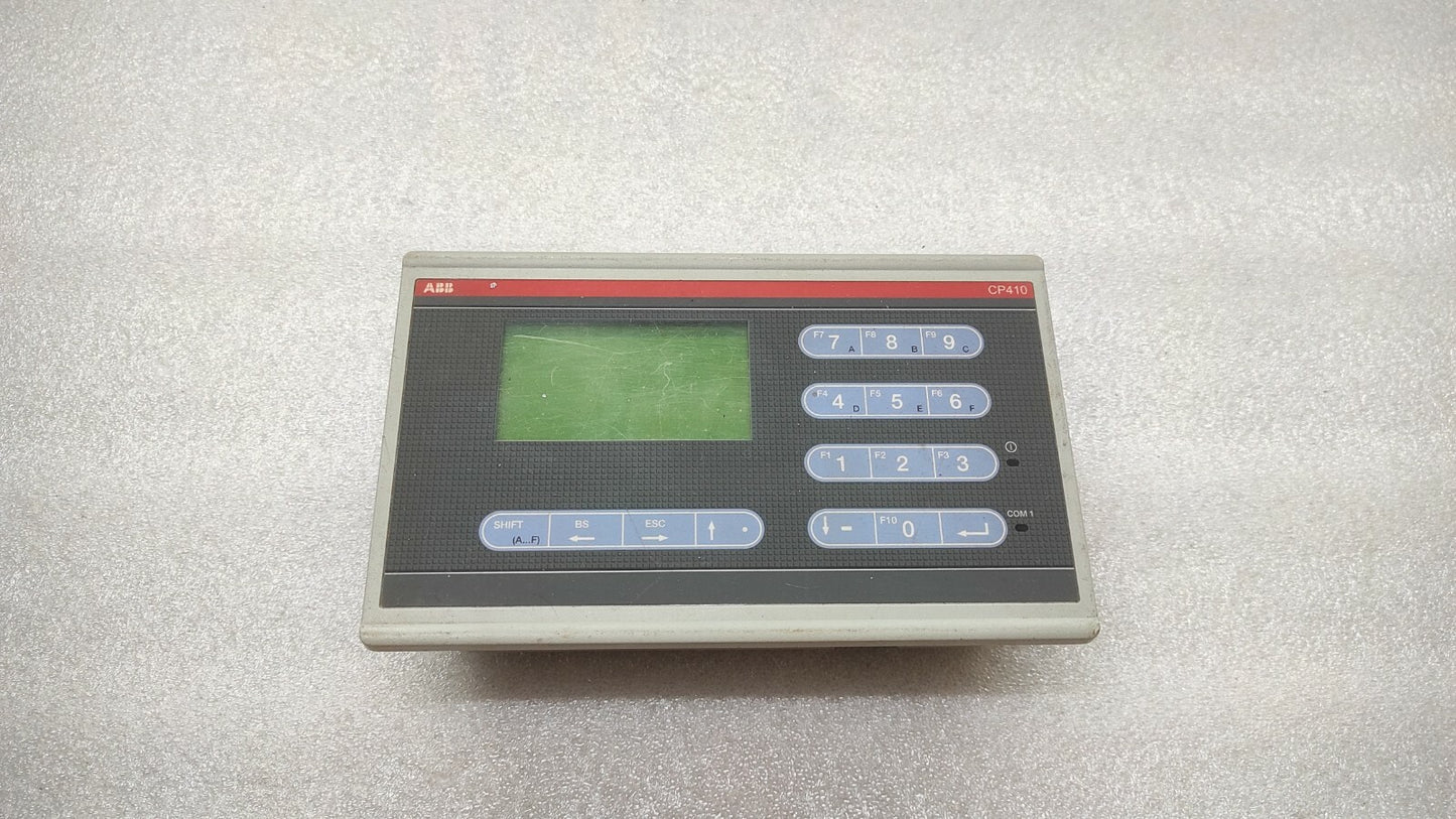 ABB CP410 M CONTROL PANEL 1SBP260181R1001 24VDC