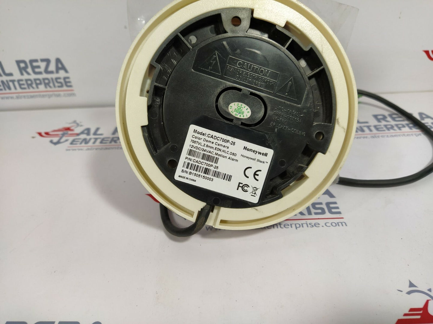 Honeywell CADC700P-25 Color Dome Camera 700 TVL 12VDC/24VAC