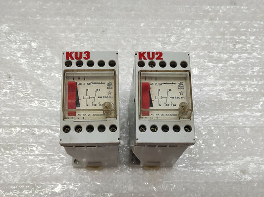 Dold AI 838/66 Relay 0022394 250V AC LOT OF 2 UNIT