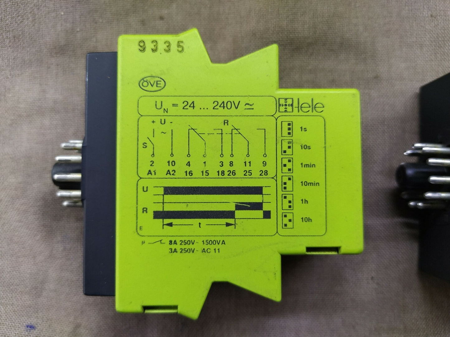 TELE OVE CE3V TIMER 24-240 VAC