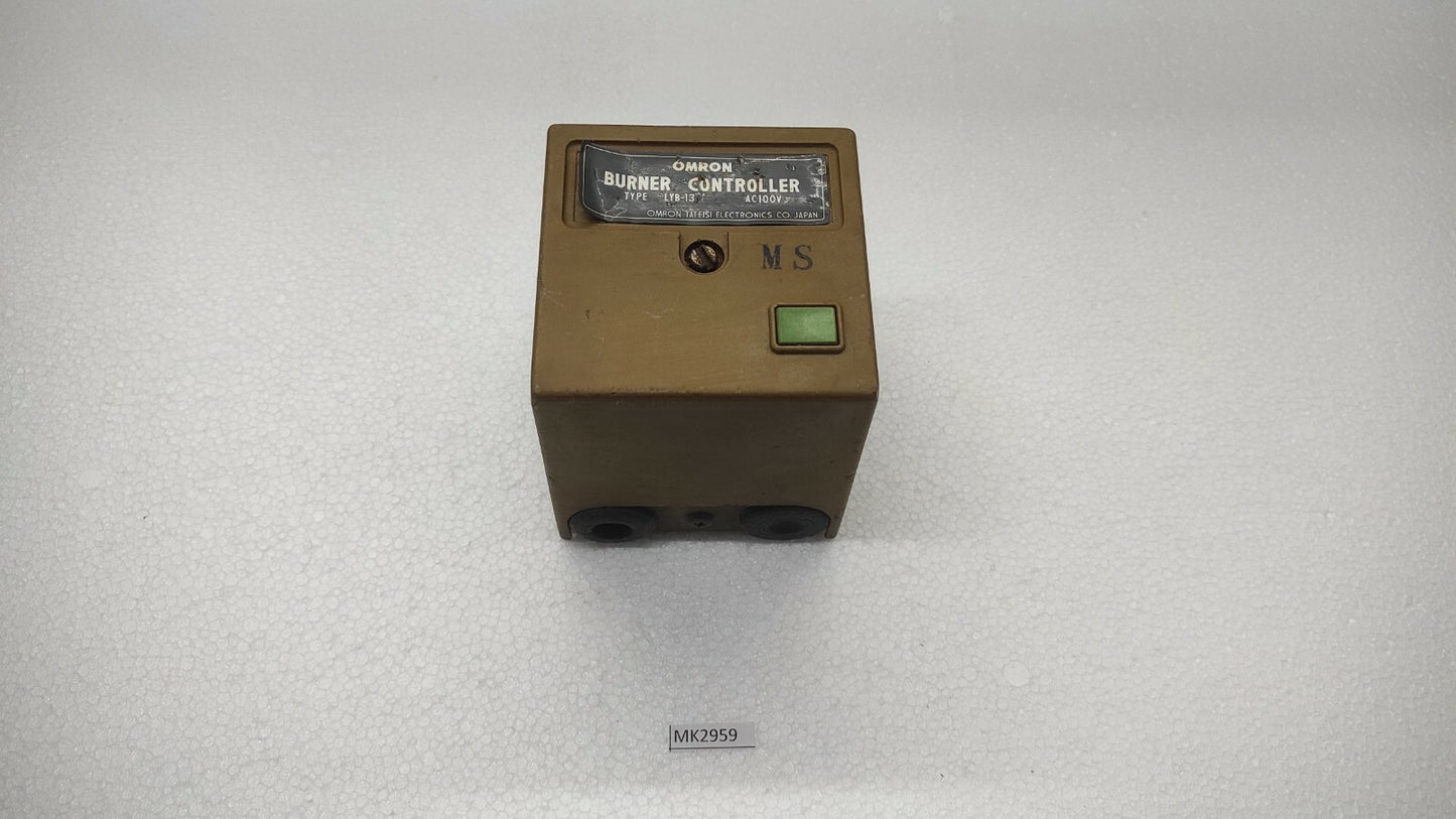 OMRON LYB-13 BURNER CONTROLLER 100V