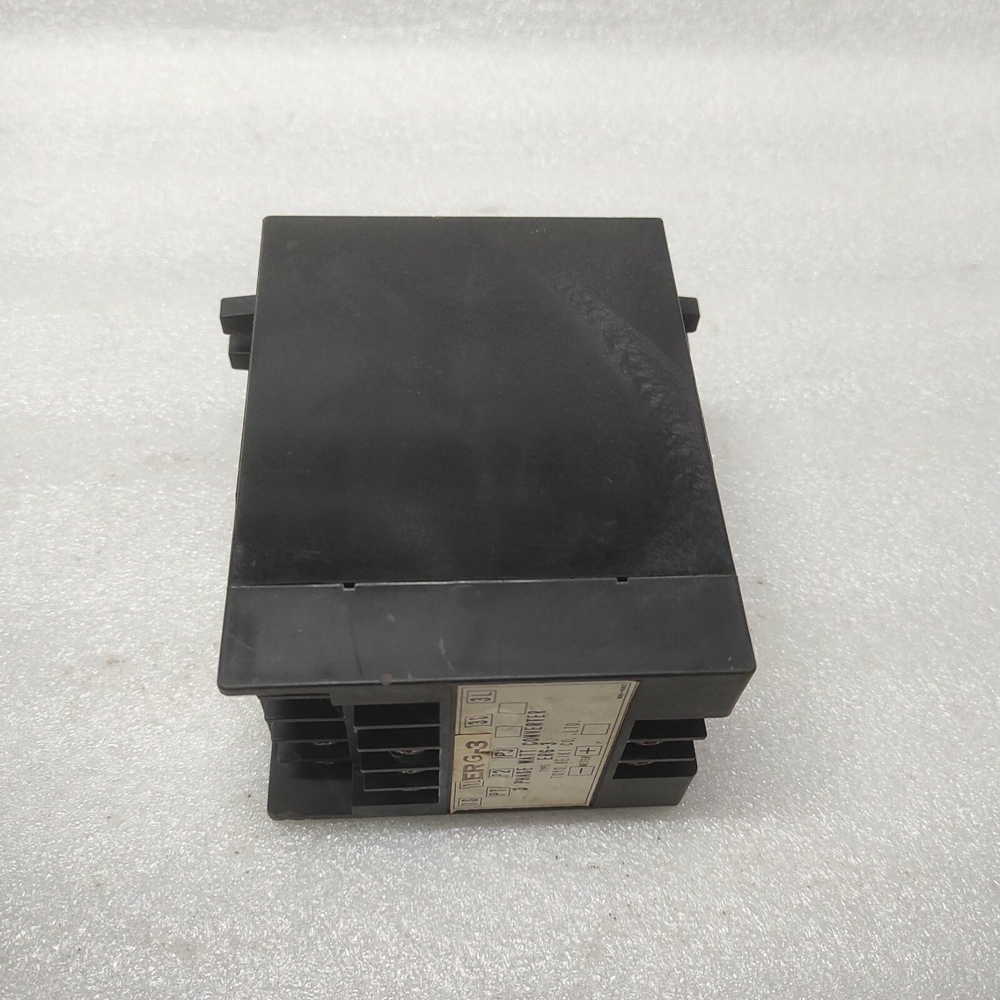 TOYO KEIKI ERG-3 3-PH WATT CONVERTER 115V 5A CI526580
