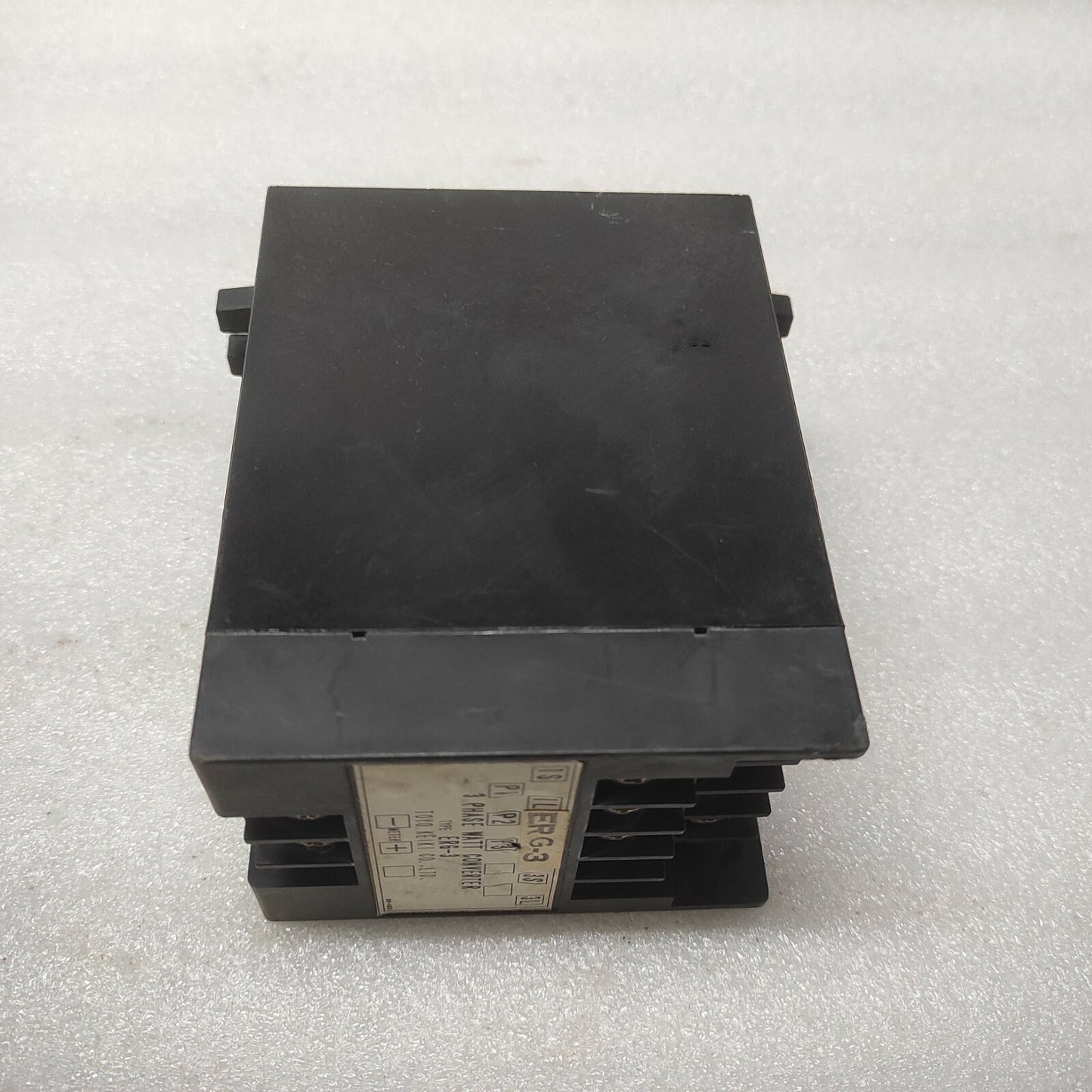 TOYO KEIKI ERG-3 3-PH WATT CONVERTER 115V 5A CI526580