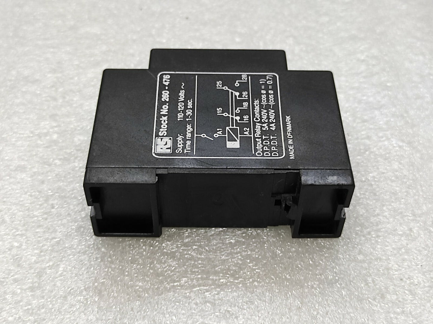 RS 260-476 TRUE OFF DELAY TIMER 110-120V 1-30 SEC