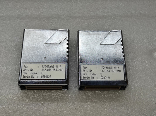 SULZER 112.054.355.210 I/O MODULE AI1A REV E