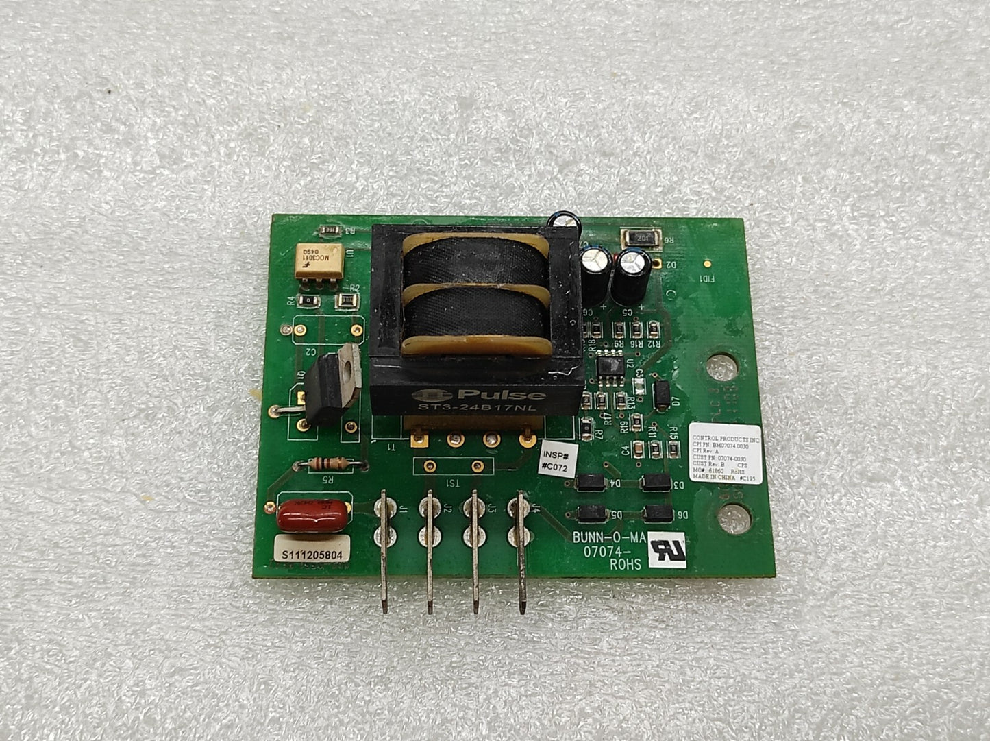 CONTROL PRODUCTS INC BM07074 0030 07074-0030 PCB
