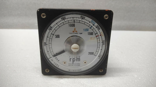 TSUJIDO SEISAKU RPM INDICATOR TURBINE TANK CLEANING PUMP
