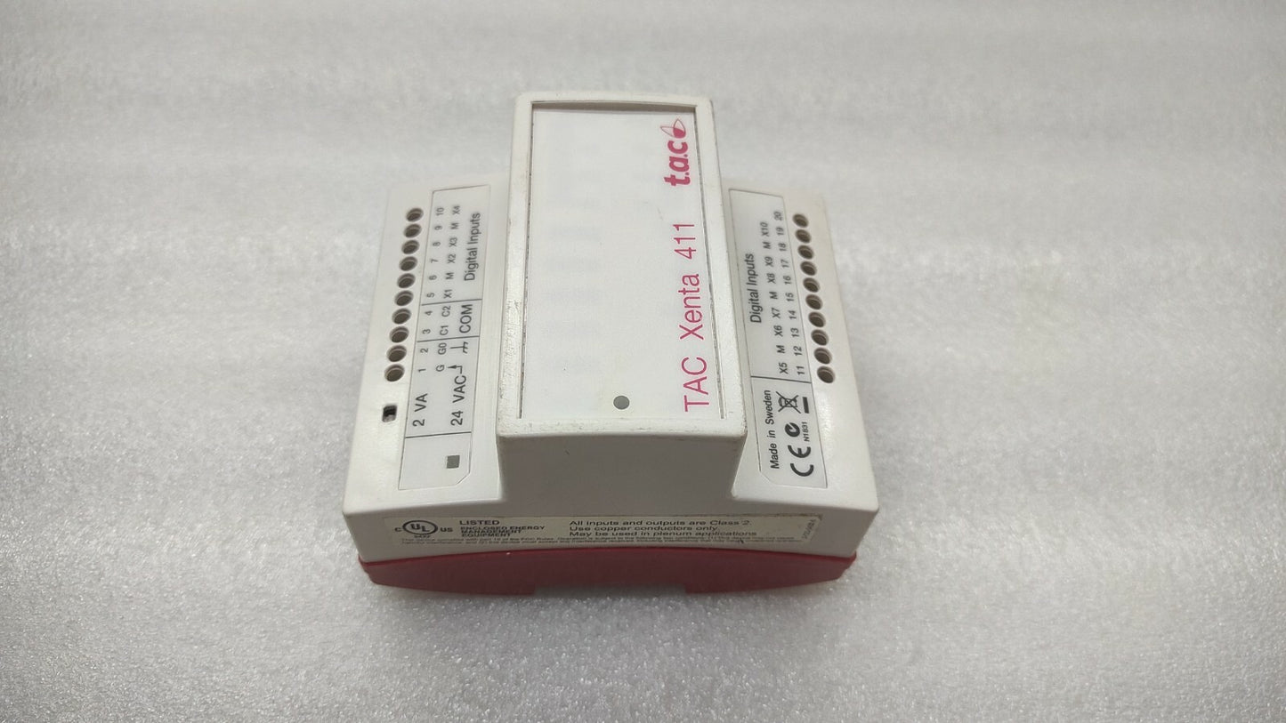T.A.C TAC XENTA 411 0-073-0201-1 VER. 1.05 007302011