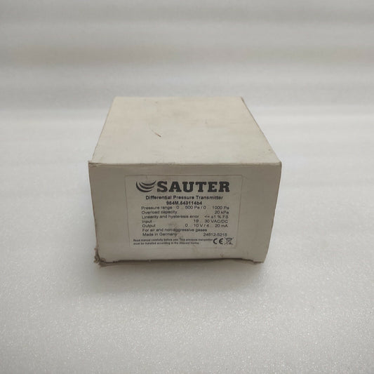 SAUTER 984M.543114B4 DIFFERENTIAL PRESSURE TRANSMITTER  18-30VAC/DC