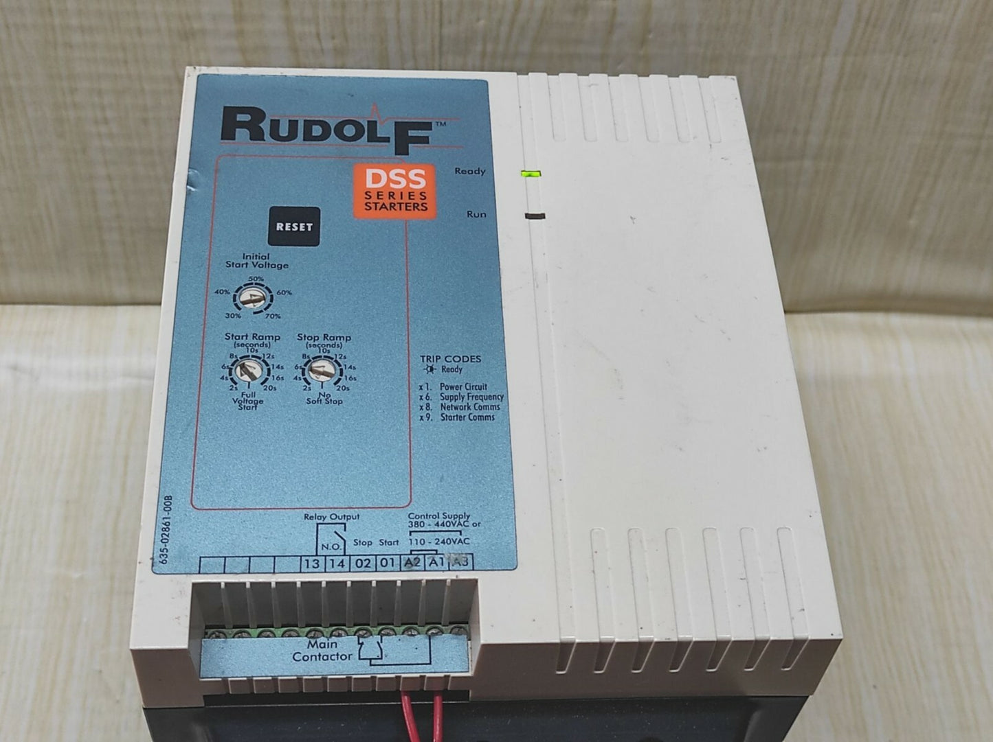 RUDOLF DSS SERIES DSS-037-V4-C1 STARTERS DSS-037-41 3-PHASE STARTER