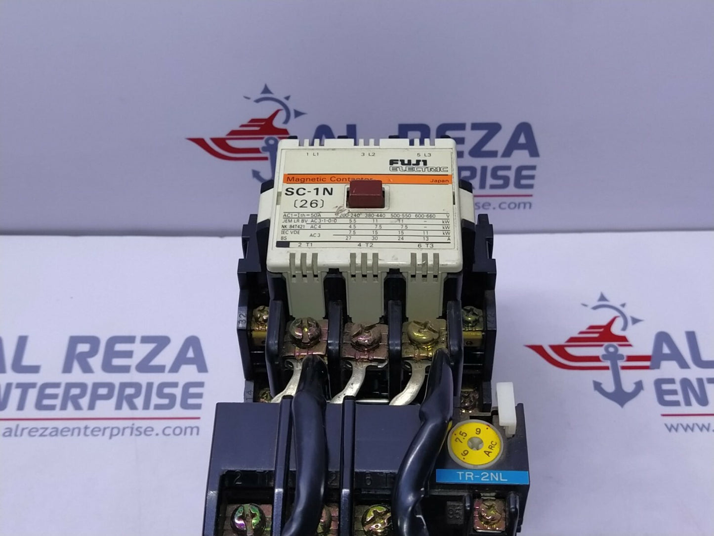 Fuji SC-1N (26) Magnetic Contactor Coil Voltage 100-110V Thermal Overload TR-2NL