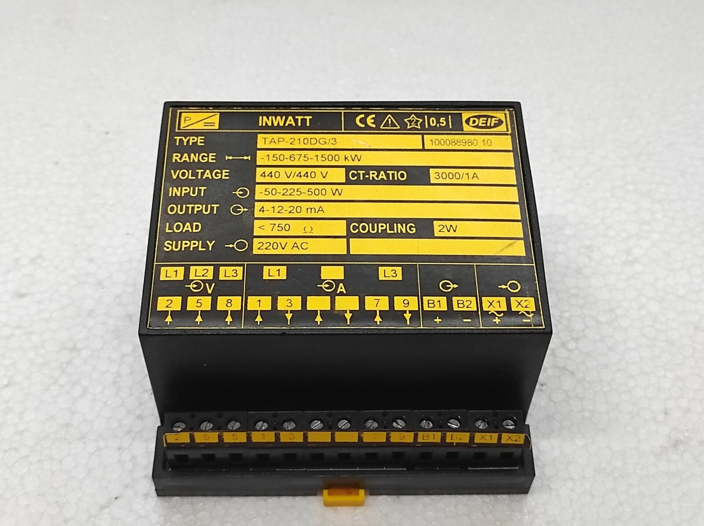 Deif TAP-210DG/3 Inwatt Transducer 100088980.10