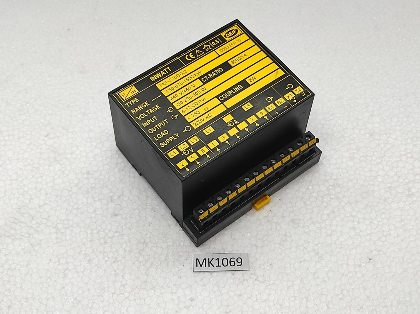 Deif TAP-210DG/3 Inwatt Transducer 100088980.10
