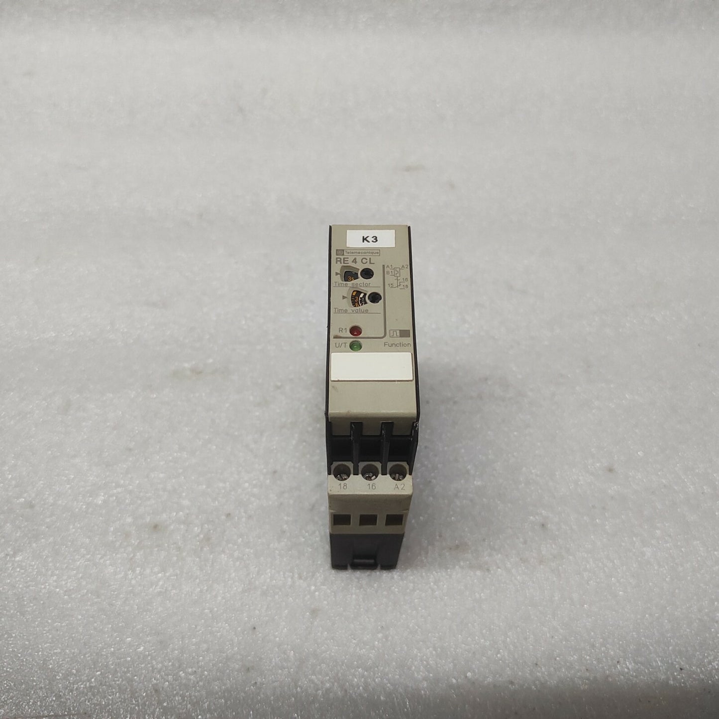 TELEMECANIQUE RE4CL11BU DELAY TIMING RELAY 09960 110-240V/24VDC 0.05S-300H