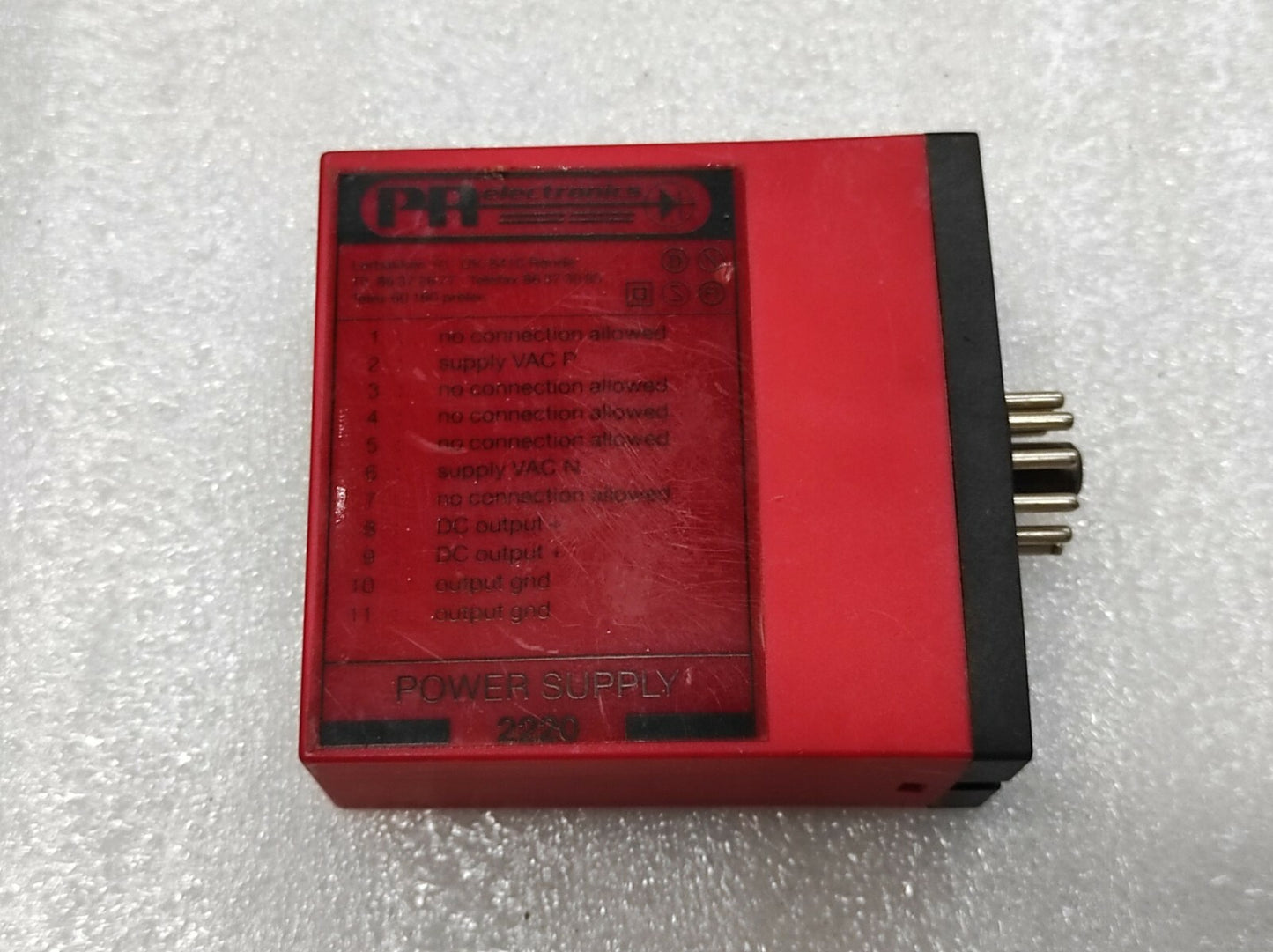 PR Electronics 2220 Power Supply