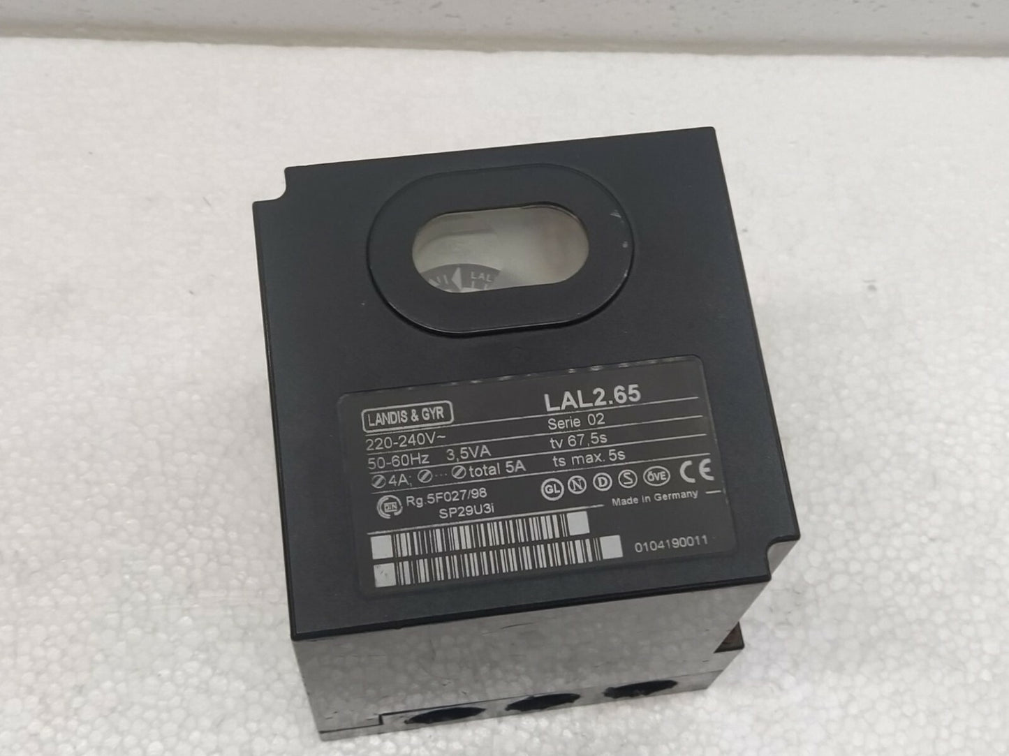 Landis & GYR LAL2.65 Oil Burner Controller 220-240V LAL 2.65