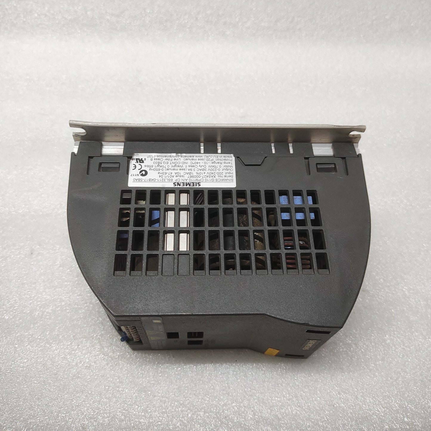 SIEMENS SINAMICS G110 CPM110 0.75kW DRIVE 6SL3211-0KB17-5BA0 200-240V