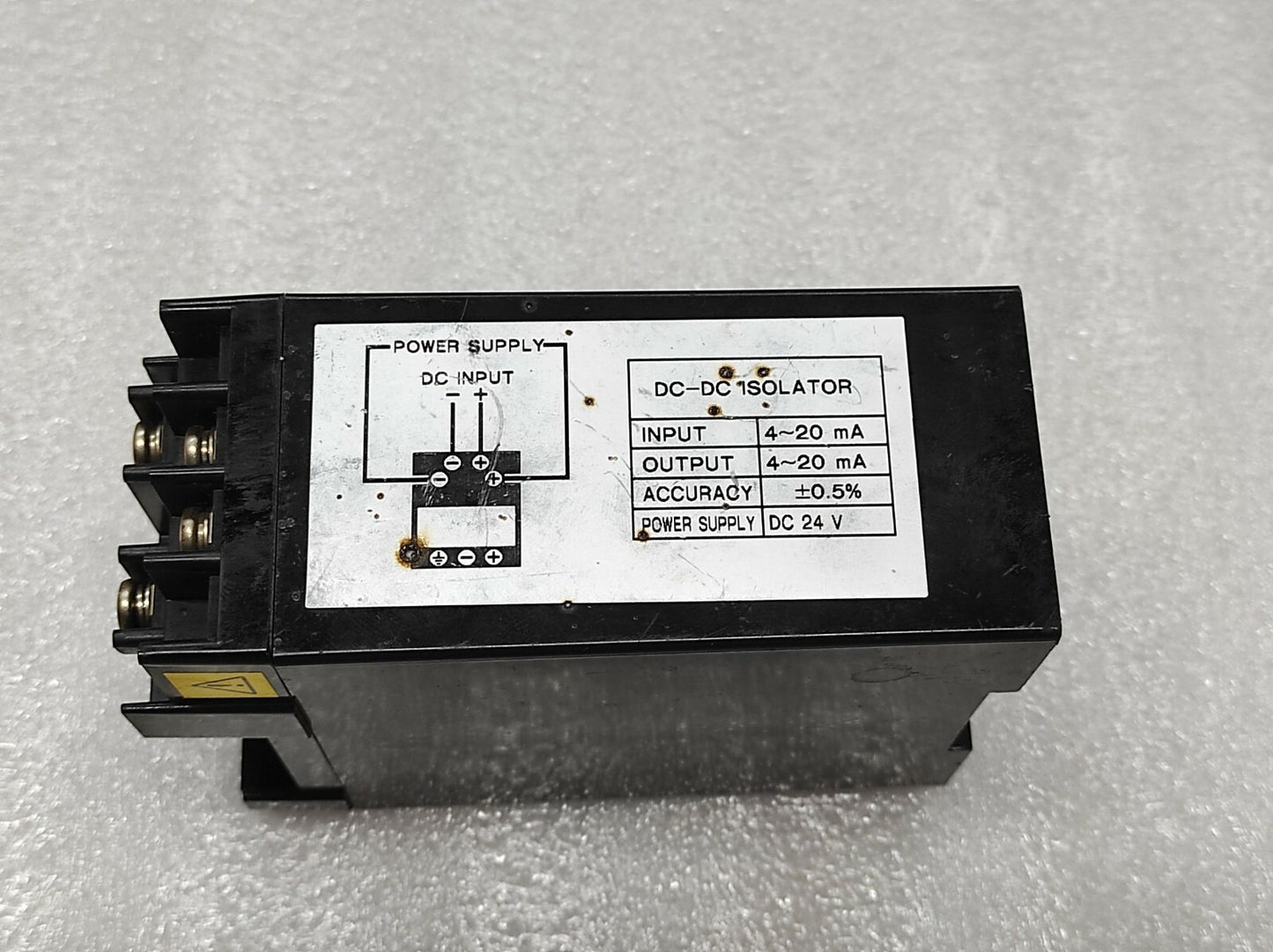 YOKOGAWA 2461 DC-DC ISOLATOR | 4–20MA SIGNAL ISOLATOR | 24VDC POWER LINE TRANSDU