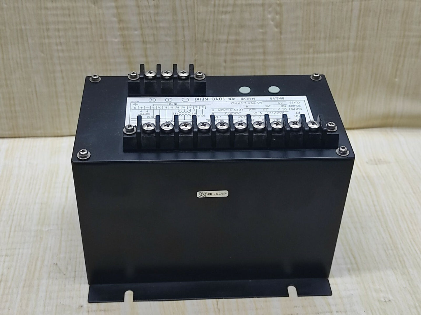 Toyo Keiki EG-3AT-SD 3-Phase Watt Transducer EG3ATSD 1400KW