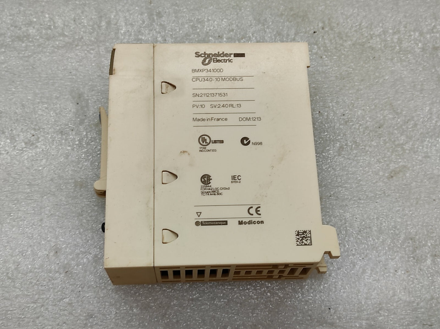 SE BMXP341000 CPU340-10 MODBUS