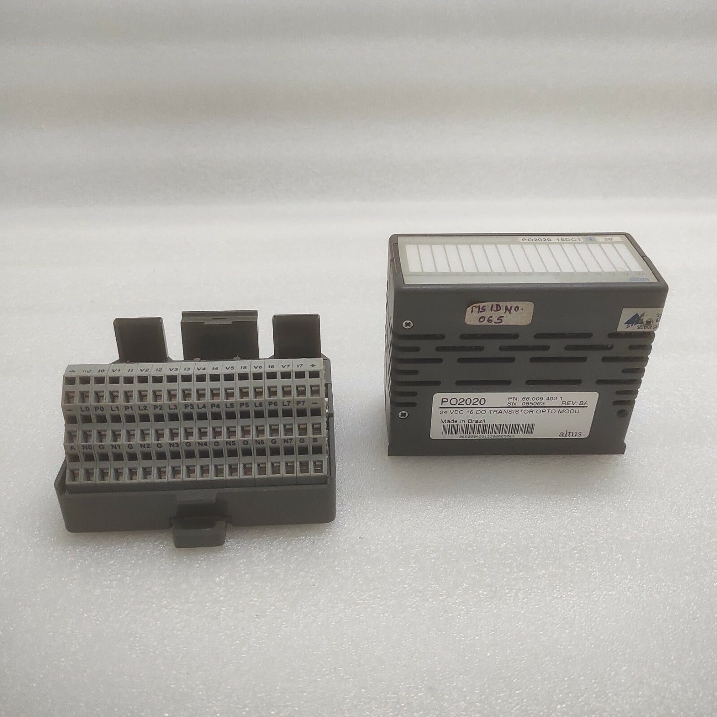 ALTUS PO2020 24 VDC 16 DO TRANSISTOR OPTO MODULE 66.009.400-1