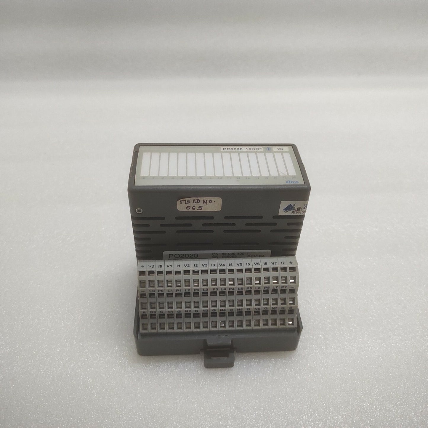 ALTUS PO2020 24 VDC 16 DO TRANSISTOR OPTO MODULE 66.009.400-1