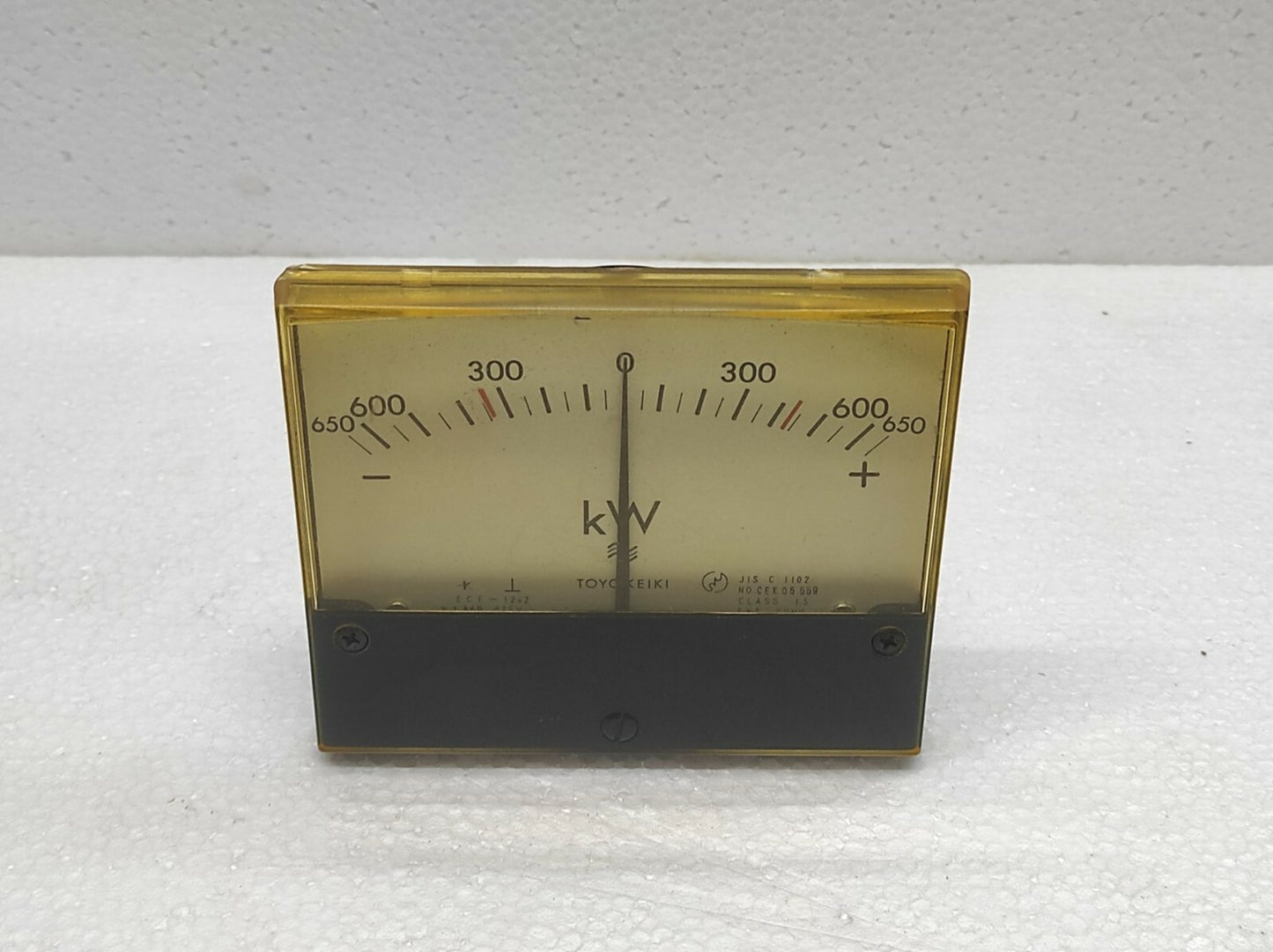 TOYO KEIKI ECF-12NZ WATT METER PT 460/115V CT 1000/5A