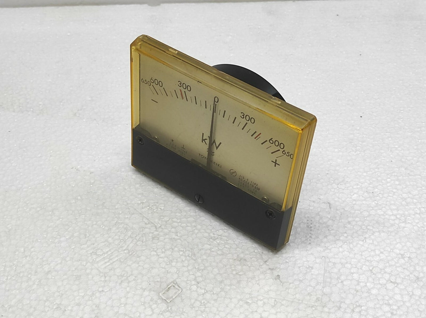 TOYO KEIKI ECF-12NZ WATT METER PT 460/115V CT 1000/5A