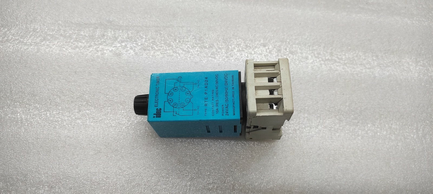 IDEC RTE-P1AD24 ELECTRONIC TIMER 24VAC-DC