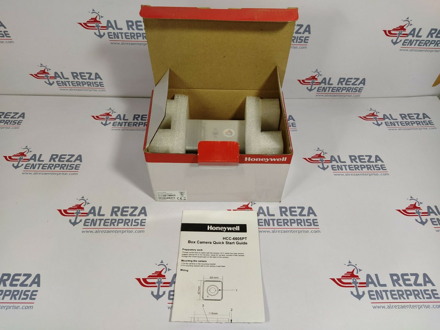Honeywell HCC-6605PT High Resolution TDN Box Camera 12VDC/24VAC
