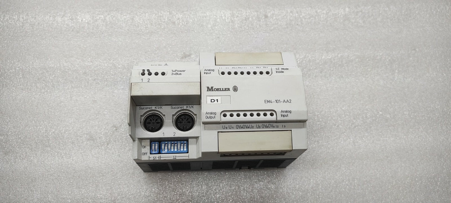 MOELLER EM4-101-AA2 ANALOG INPUT MODULE