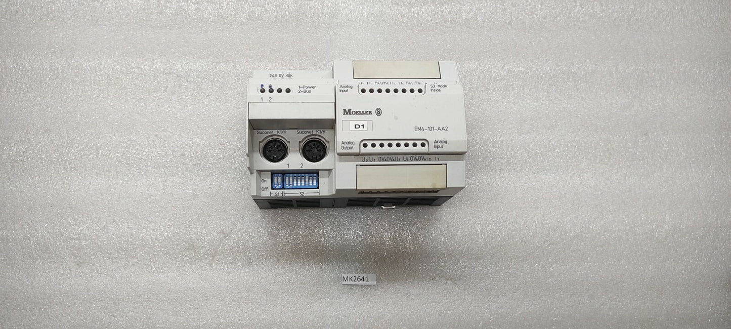 MOELLER EM4-101-AA2 ANALOG INPUT MODULE