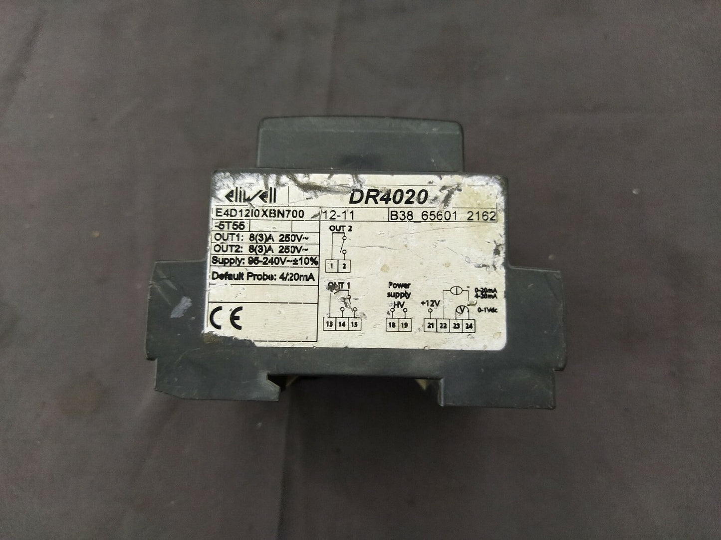 Eliwell DR4020 Universal DIN Thermoregulators E4D12I0XBN700 95-240V AC